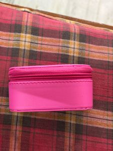 Pink Nykaa Luxe Pouch