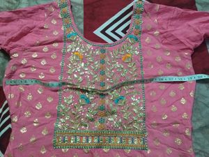 Embellished Pink suit