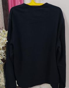 Lands' End Navy Blue Sweatshirt