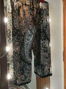 Stylish Paisley Print Kurta Set Xl 43 Bust