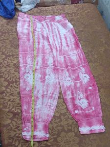 Pink Tie-Dye cord set
