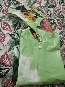 Rain Coat In Motu Patlu Print For 4 To 5 Year Kid