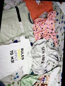 Cute Baby Girls' Clothing Bundle