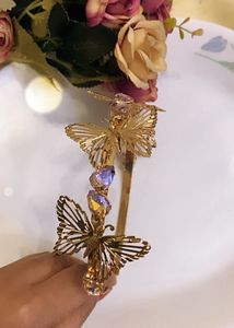 Golden Butterfly Hairband