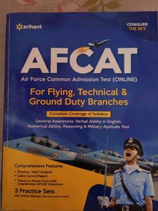 AFCAT Air Force Common Admission Test Book