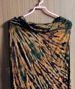Boho Tie-Dye Maxi Skirt