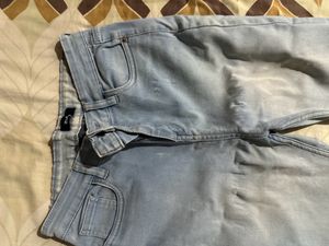 Zudio Blue Slim Jeans for Ladies
