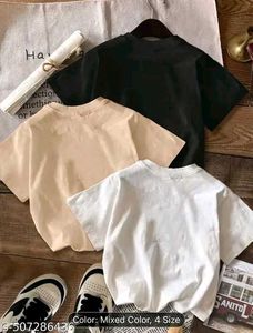 pack of 3 Graphic Print T-Shirts Bundle