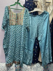 Beautiful Blue Kurta Set