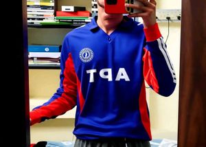 sports jersy with collar