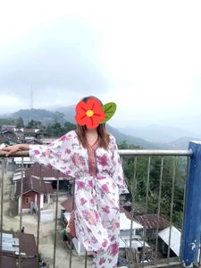 Floral Print Jumpsuit.