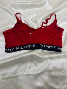 Tommy Hilfiger Red Sports Bra