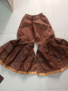 Kids Sharara Dress Embroidered