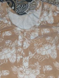 Floral Print Kurta