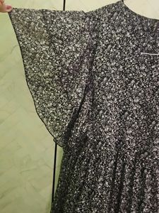 Chic Floral Print Maxi Dress