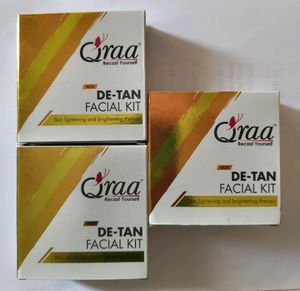 Brightening Detan Facial Kit Pack Of 3