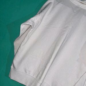 Hnm White Sweatshirt