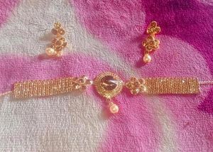 Golden Necklace New