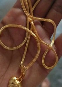 Elegant gold covering chain without dollar