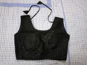 Black Saree Blouse