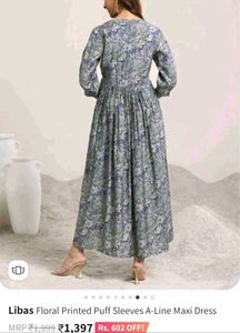 Libas Floral Printed Maxi Dress