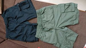 Cargo Shorts Bundle - Navy & Olive