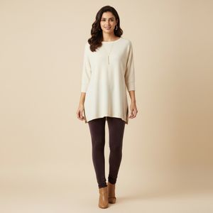 Classic solid velvet leggings