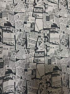 Newspaper Print Co-ord set