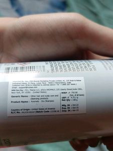 Anomaly Dry Shampoo 207 Ml
