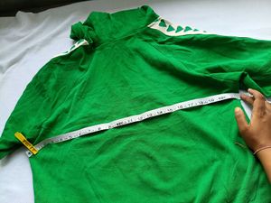 Vibrant Green Rabbit Graphic Tee