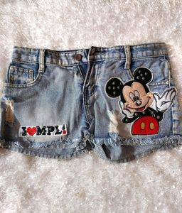 Denim Short For Women
