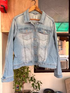 Classic Light Wash Denim Jacket