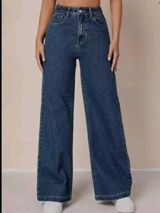 Imported High Waist Jeans (Dark Blue)
