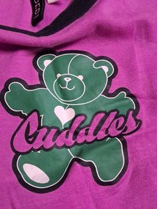 Cute Teddy Bear Graphic Tee