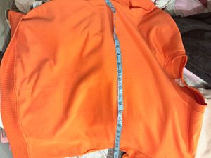Orange Pullover Sweater(minor invisible stain can