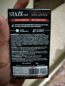 Staze Love Tri-Angle 3-in-1 Lipstick