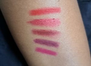Set Of 5 Lip Liners