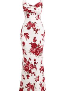 Elegant Floral Maxi Dress