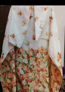 Bohemian Floral Print Scarf