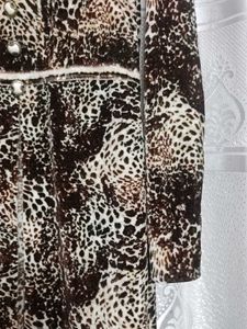 Leopard ManaliPrint kurti