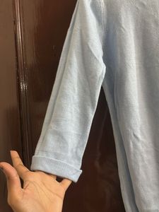 Light Blue Knit Sweater