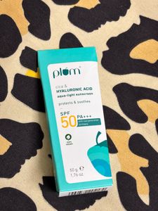 Plum Cica & Hyaluronic Acid Sunscreen