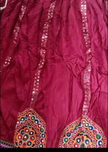 Embroidered Lehenga Choli Set with nacklesh