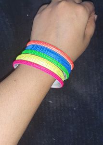 Neon Colored Bangles