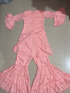 Charming Pink sharara for functions