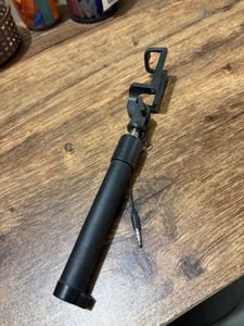 Black Selfie Stick with Bluetooth Remote