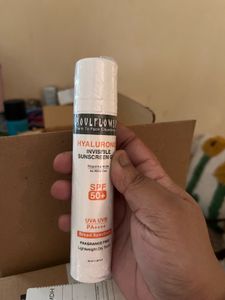 Invisible Sunscreen Gel