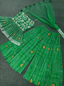 CROP TOP-PLAZZO 4 COLOUR OPTIONS AVAILABLE