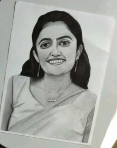 Beautiful Handmade portrait painting