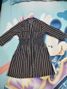 A short casual dress for occasional outing wear